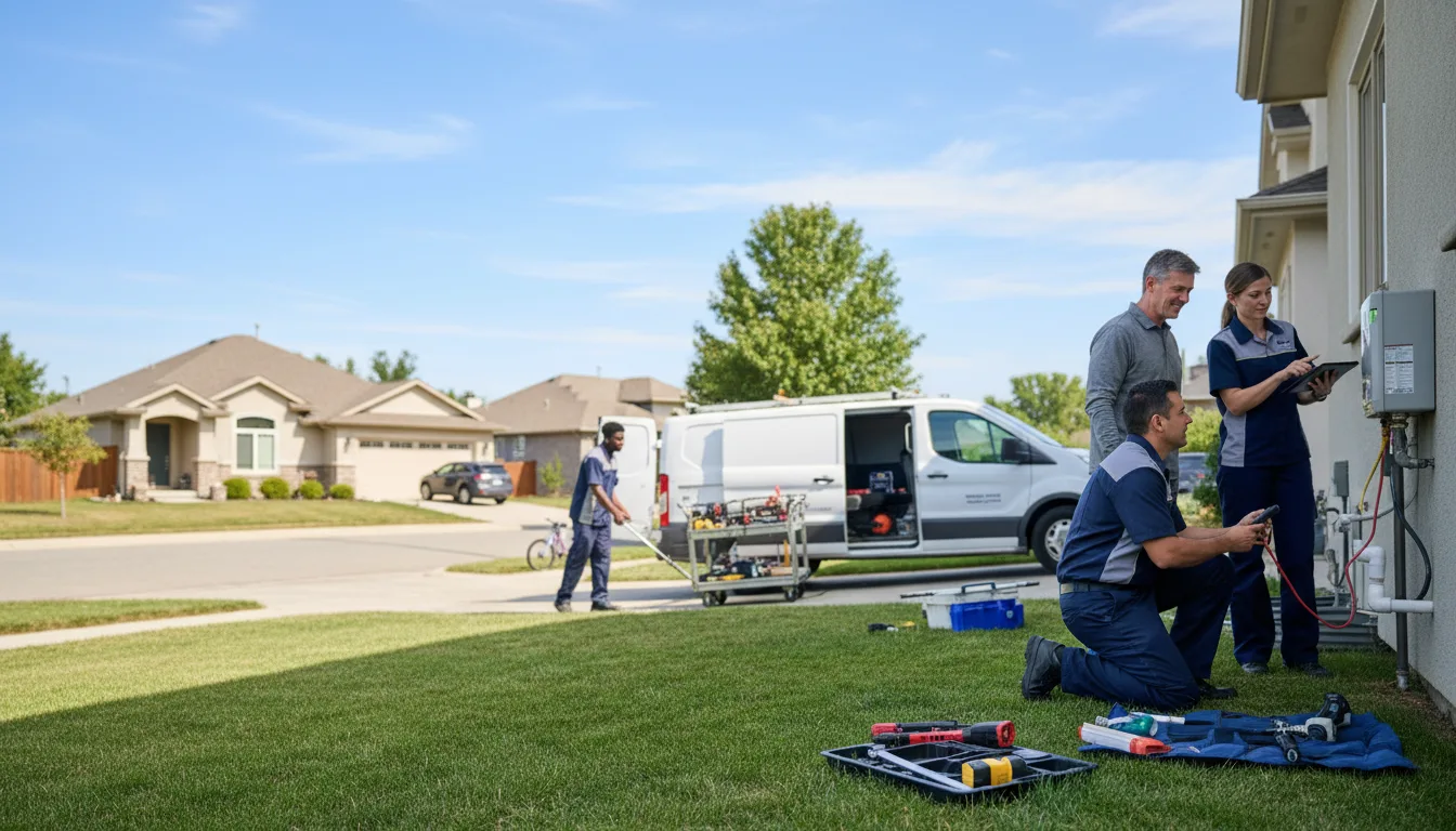 Tankless water heater service in Parish, NY